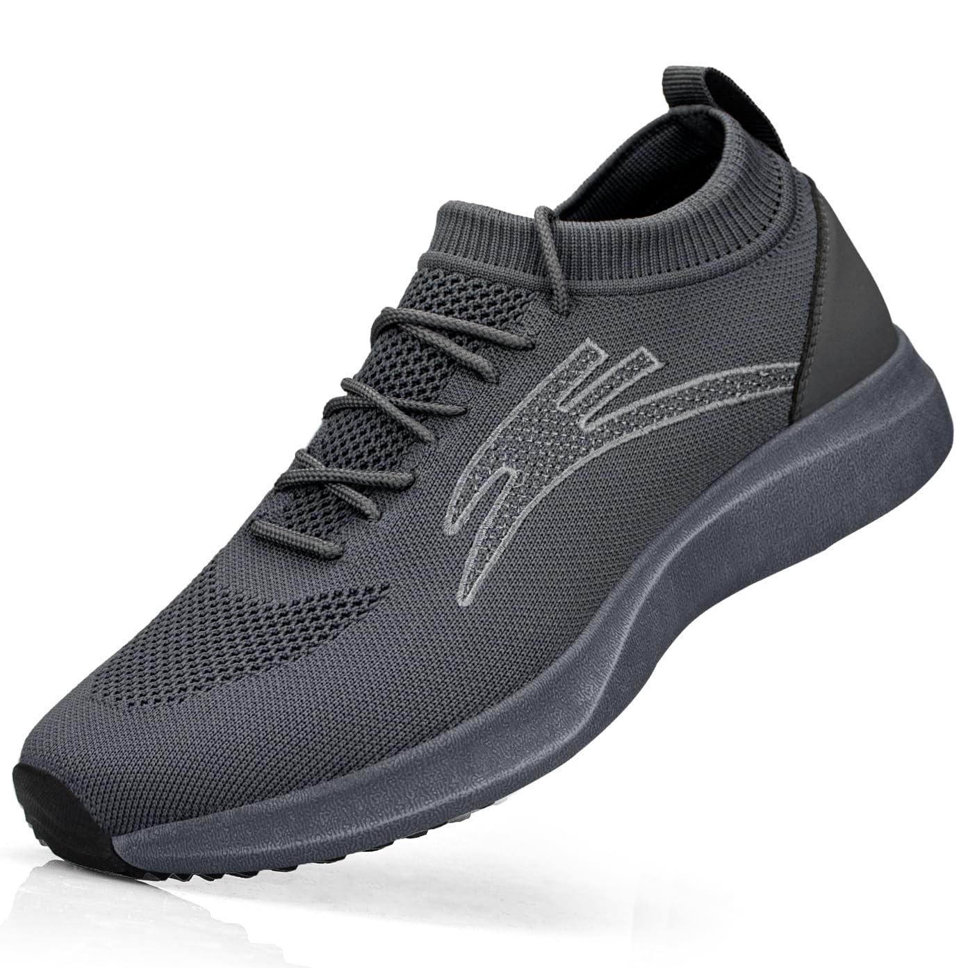 Puweco Scarpe Uomo Running Sneakers Leggere Traspiranti per Corsa Palestra Camminata Fitness Tennis Jogging Outdoor Comode Sportive