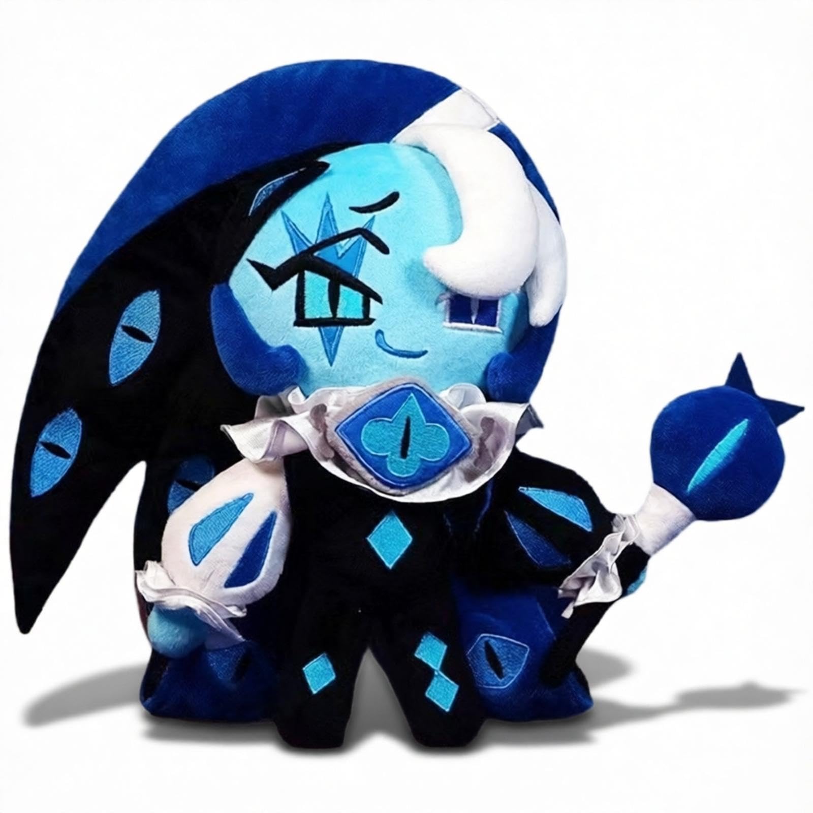 Shadow Milk Cookie Plush, 9.8'' Kawaii Cookie Run Kingdom Plush Toy, Festive Gift for Video Game Fans or Children-image-44