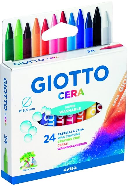 Giotto Cera Estuche 24 Uds