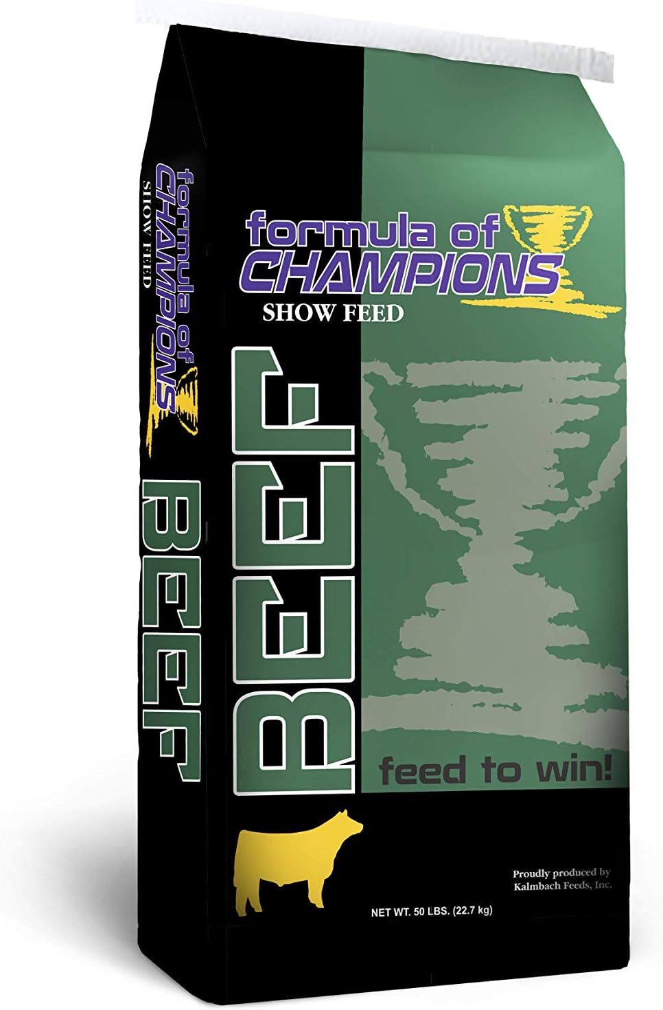 Ultra Gain Medicated Textured Feed for Feedlot Cattle, 50 lb Bag