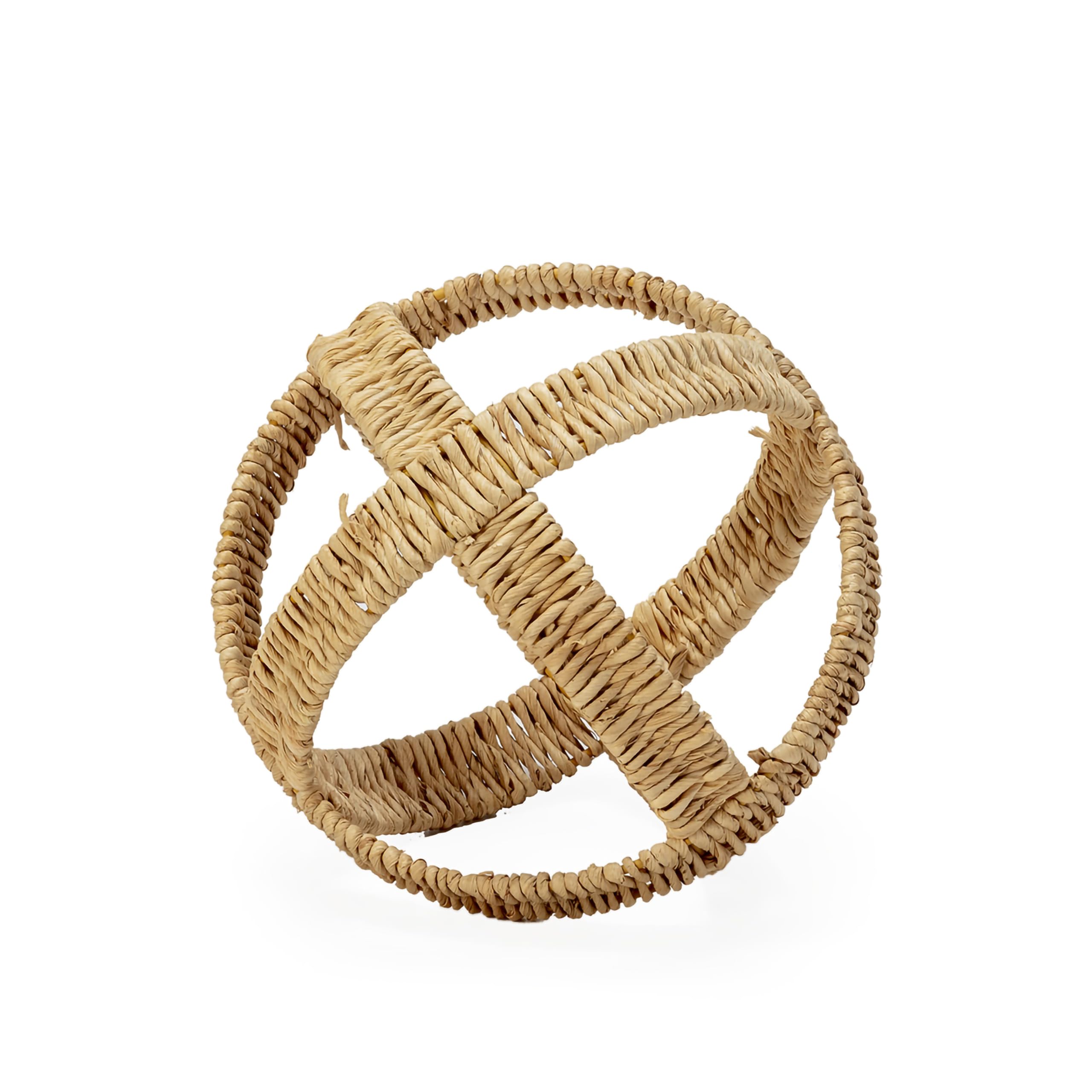 AlexandreHouse Figure 18X18X18 Metal/Natural Cuerda, Multicolour