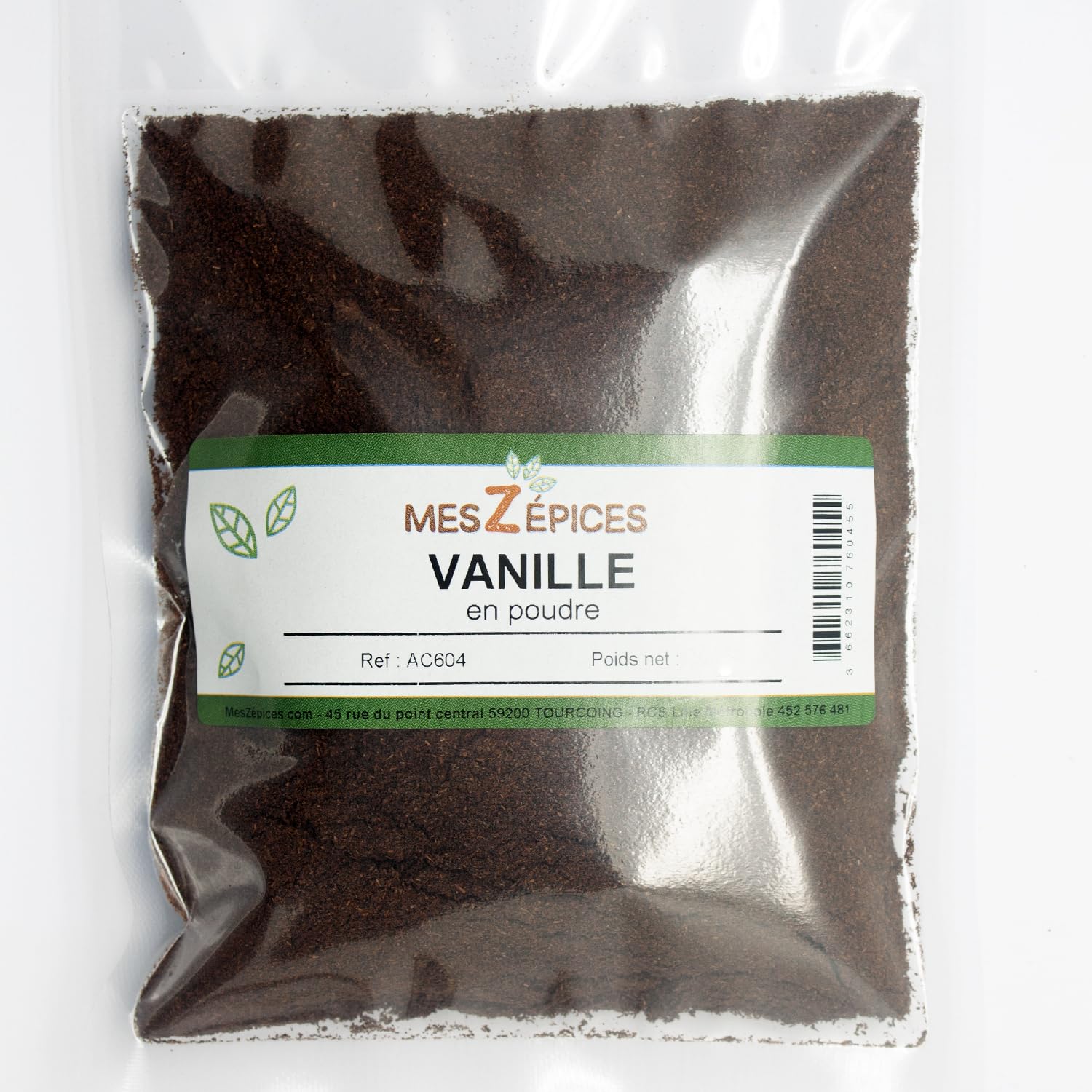Vanille bourbon en poudre - Sachet de 100 g