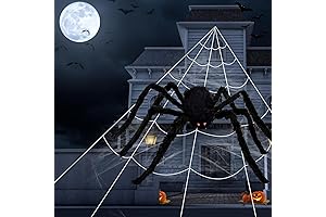 Aodini Spider Web Decorations: Halloween's Spookiest Addition