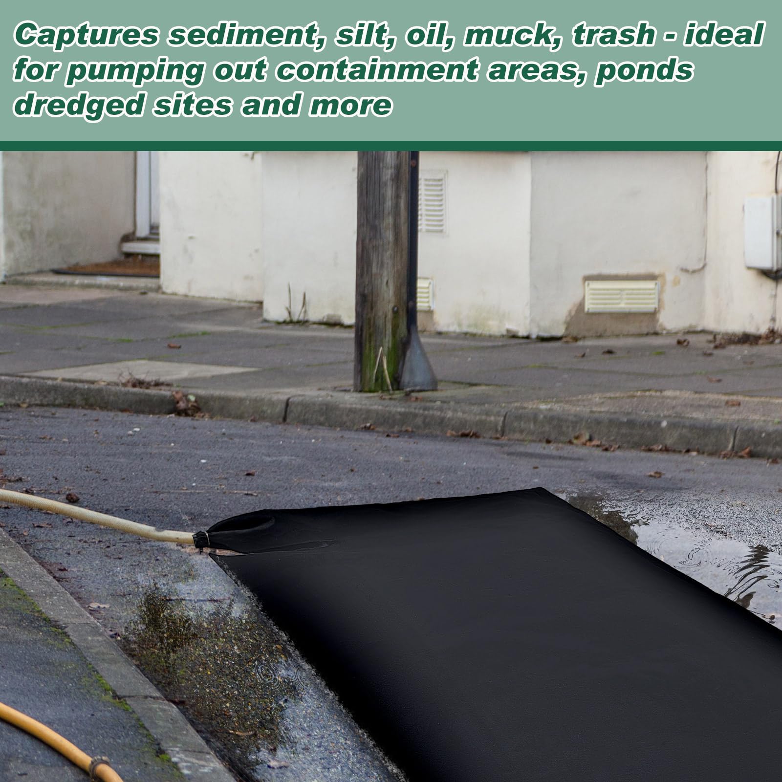 Silt Bags for Dewatering - Construction Filter Bags -3