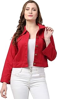 ladies red jacket