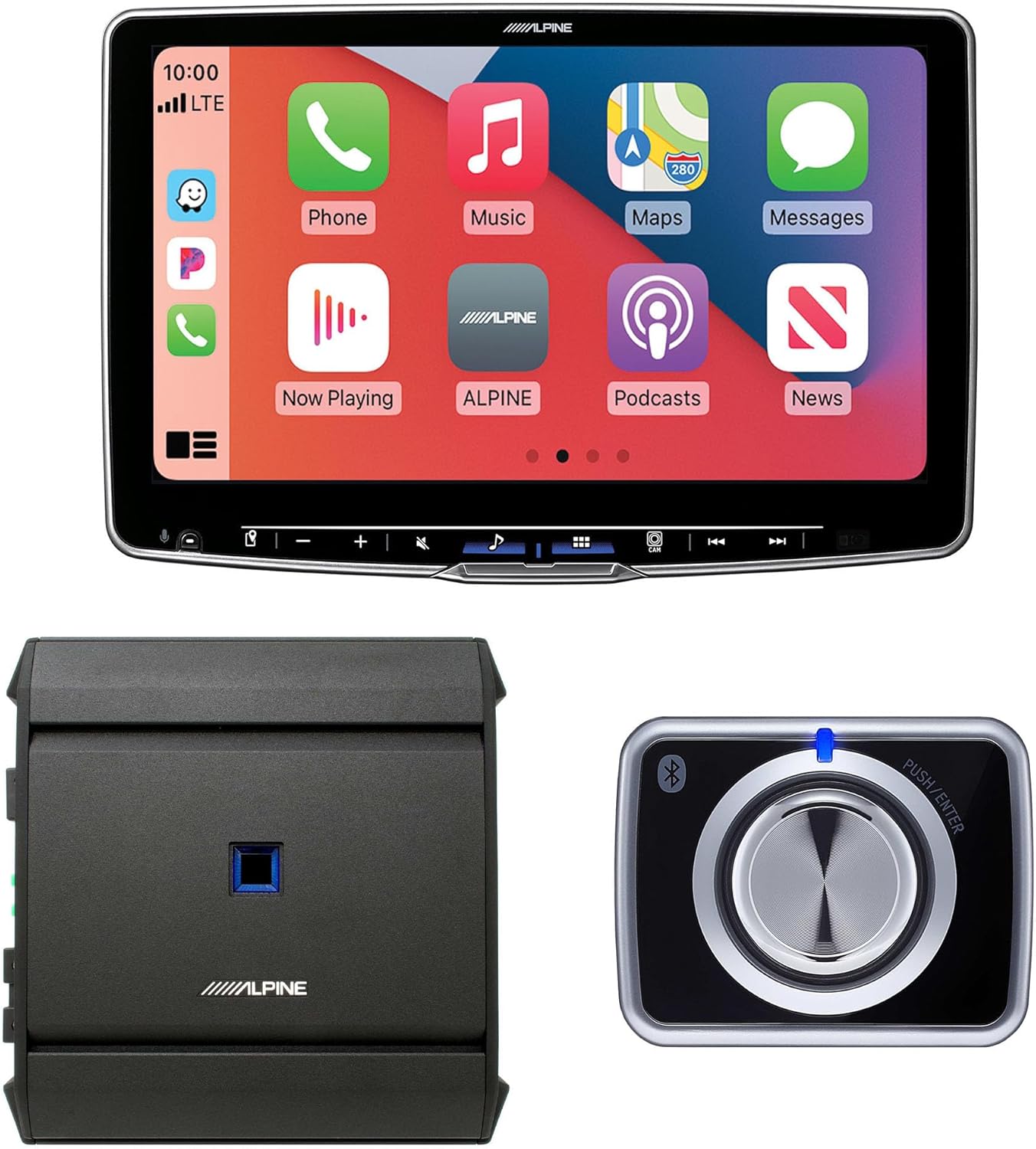 Alpine Halo11 ILXF511 CarPlay/Android Auto Receiver with