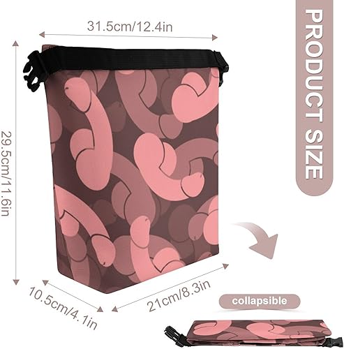 Miniatura 3 de Bolsa de almuerzo para el pene reutilizable, bolsa de almuerzo para comida, bolsa de mano para oficina, trabajo, viajes