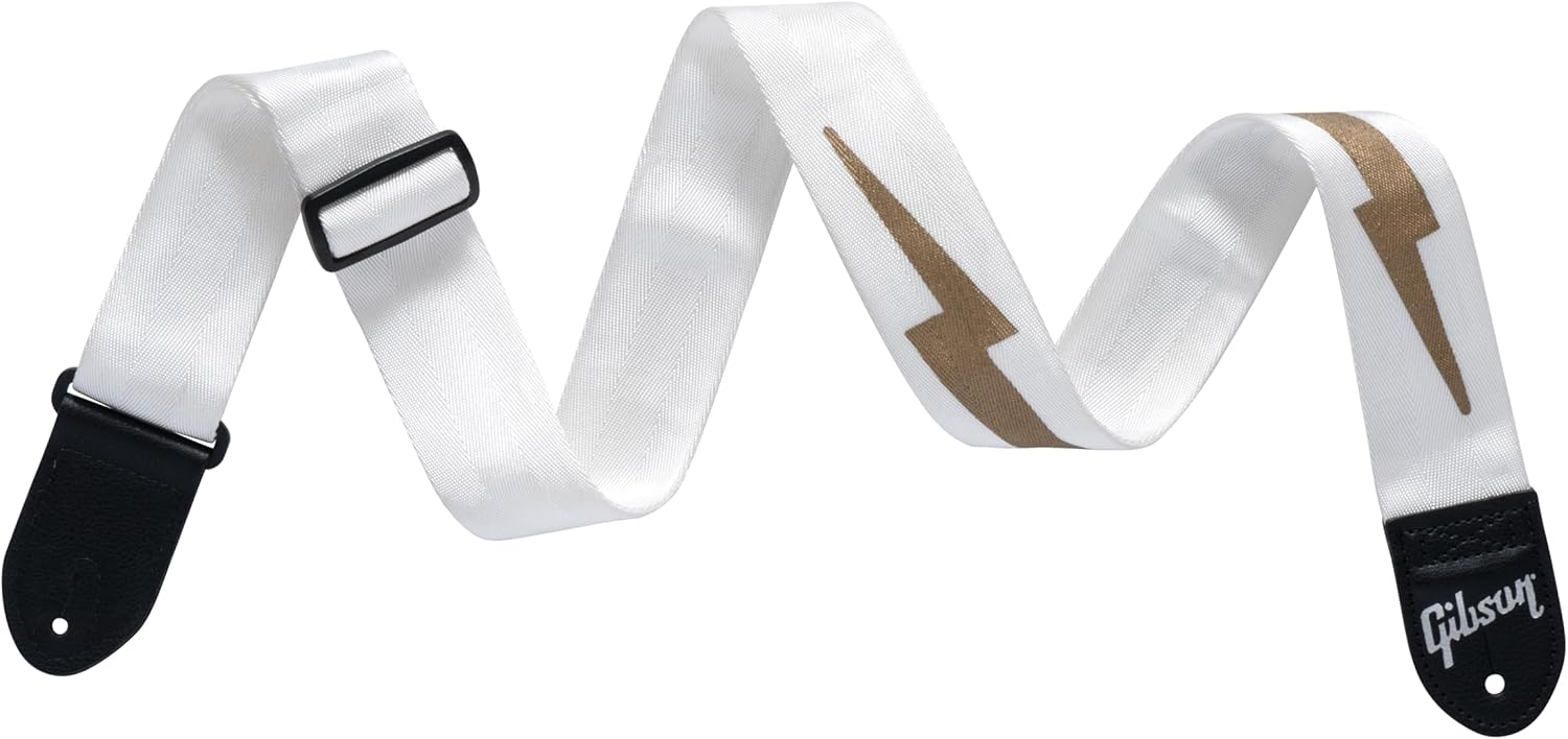 Gibson Lightning Bolt Seatbelt Guitar Strap
