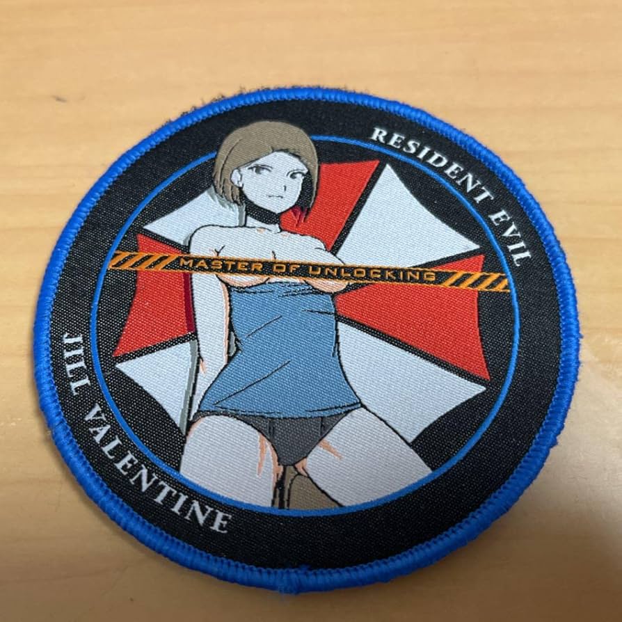 Amazon.co.jp: バイオハザード ジルバレンタイン サバゲー ワッペン