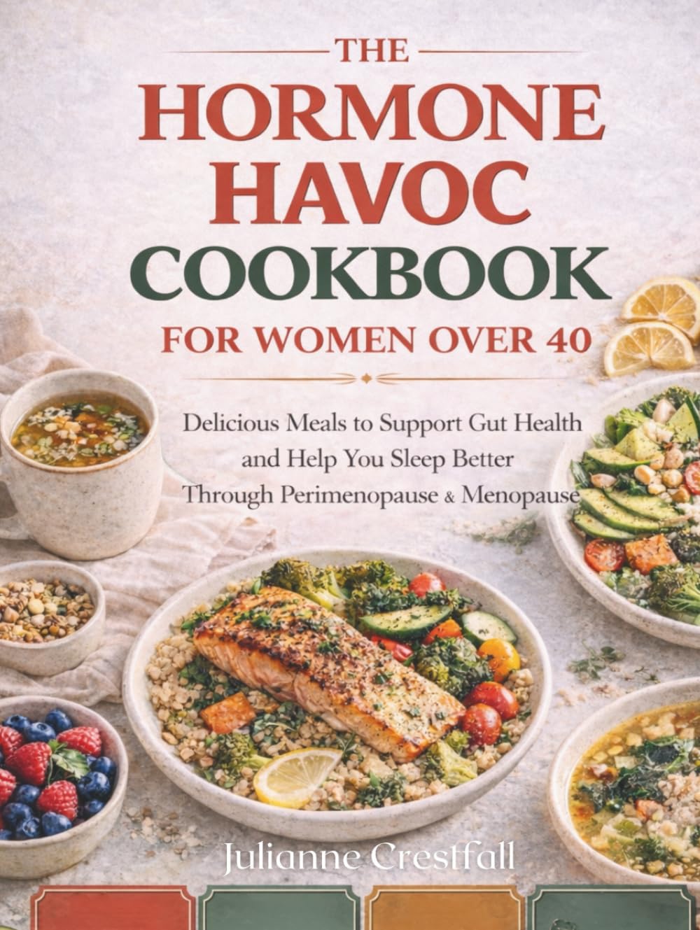 The Hormone Havoc Cookbook for Women over 40: Delicious Meals to Support Gut Health and Help You Sleep Better Through Perimenopause and Menopause