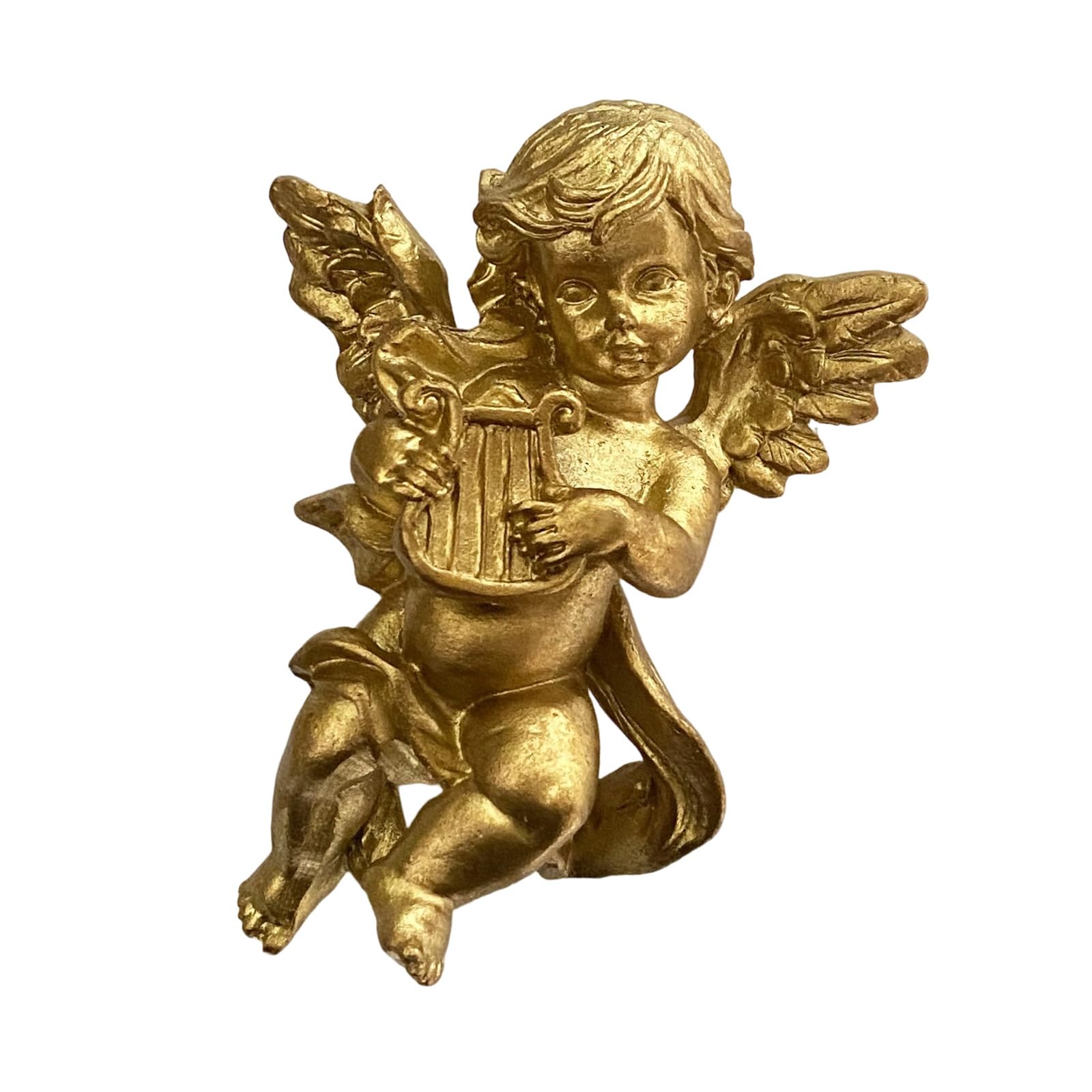 HDOYTXXM Decorative Suspended Patron Sculpture Cast Rosin Painting Detailed Engraving Excellent for Indoor Homegallery Display Household Deck Statue