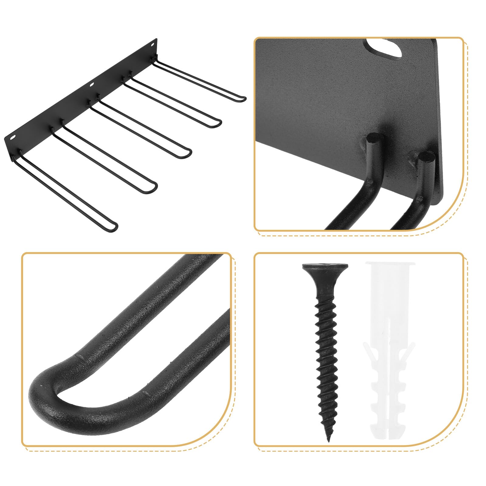 Homoyoyo Porta-stivali in Metallo Organizer Per Stivali Parete Salvaspazio Struttura Di Sospensione Per Preservare La Forma Adatto Vari Tipi Di Stivali Alti Pesca