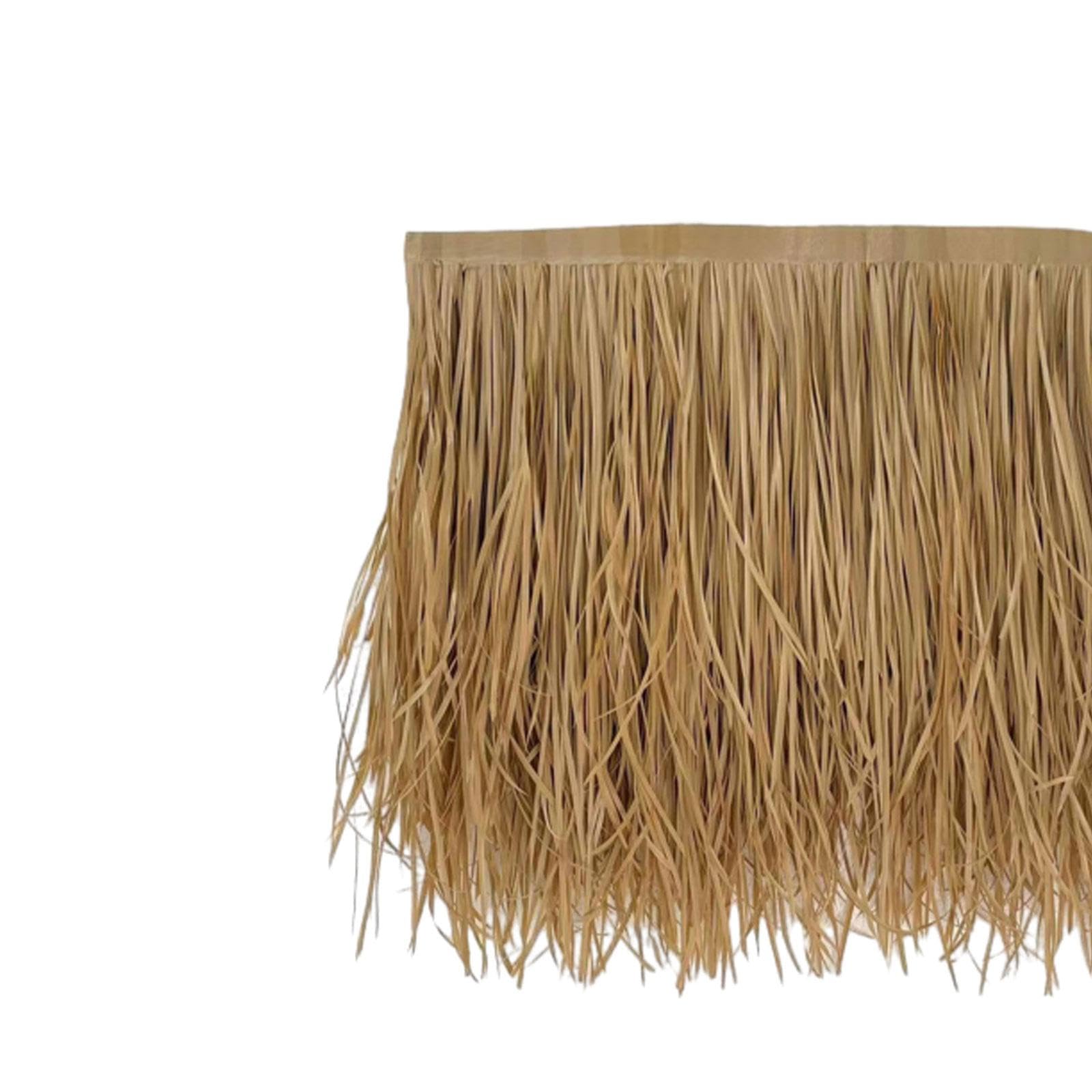 MERISHOPP Straw Roof Thatch Fake Grass Skirting Roof for Thatch Roofing Garden Outdoor Style A-image-18