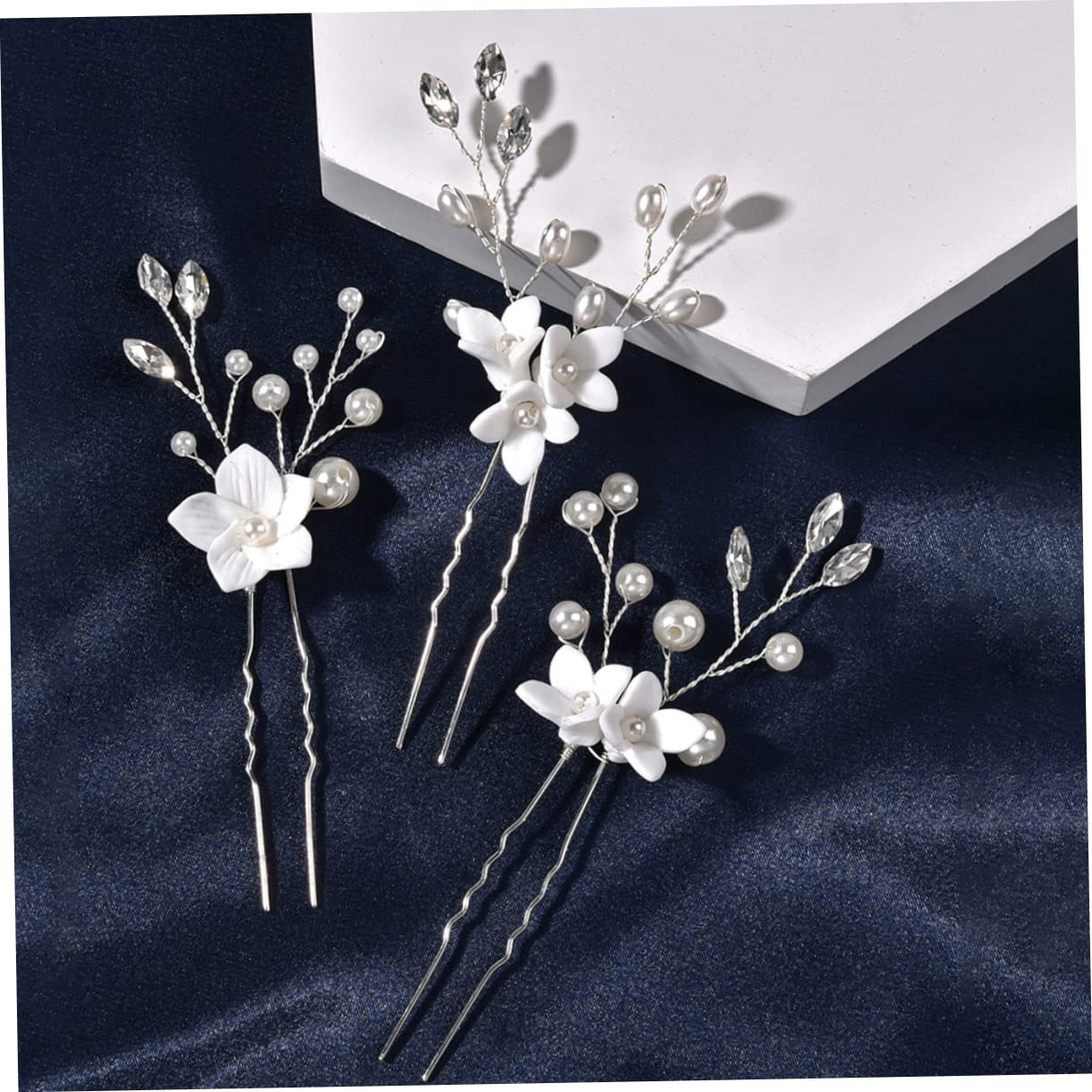 minkissy 15pezzi Forcine Per Forma Di u Con Eleganti Accessori Per Matrimonio e Cerimonie Decorazioni Per Sposa e Damigelle
