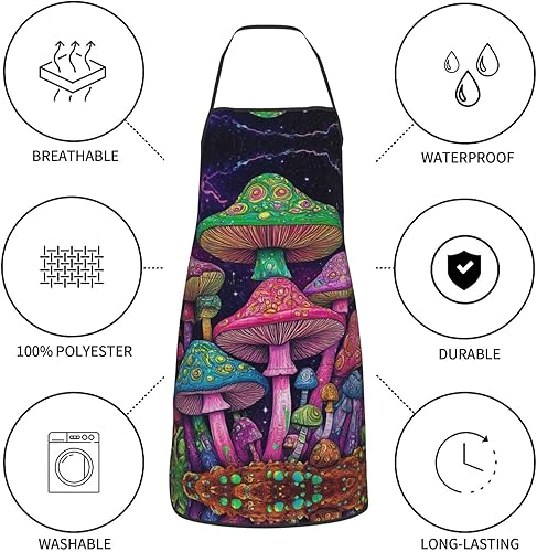 Miniatura 6 de Delantal para hornear galletas, delantal de regalo navideño para abuela, mamá