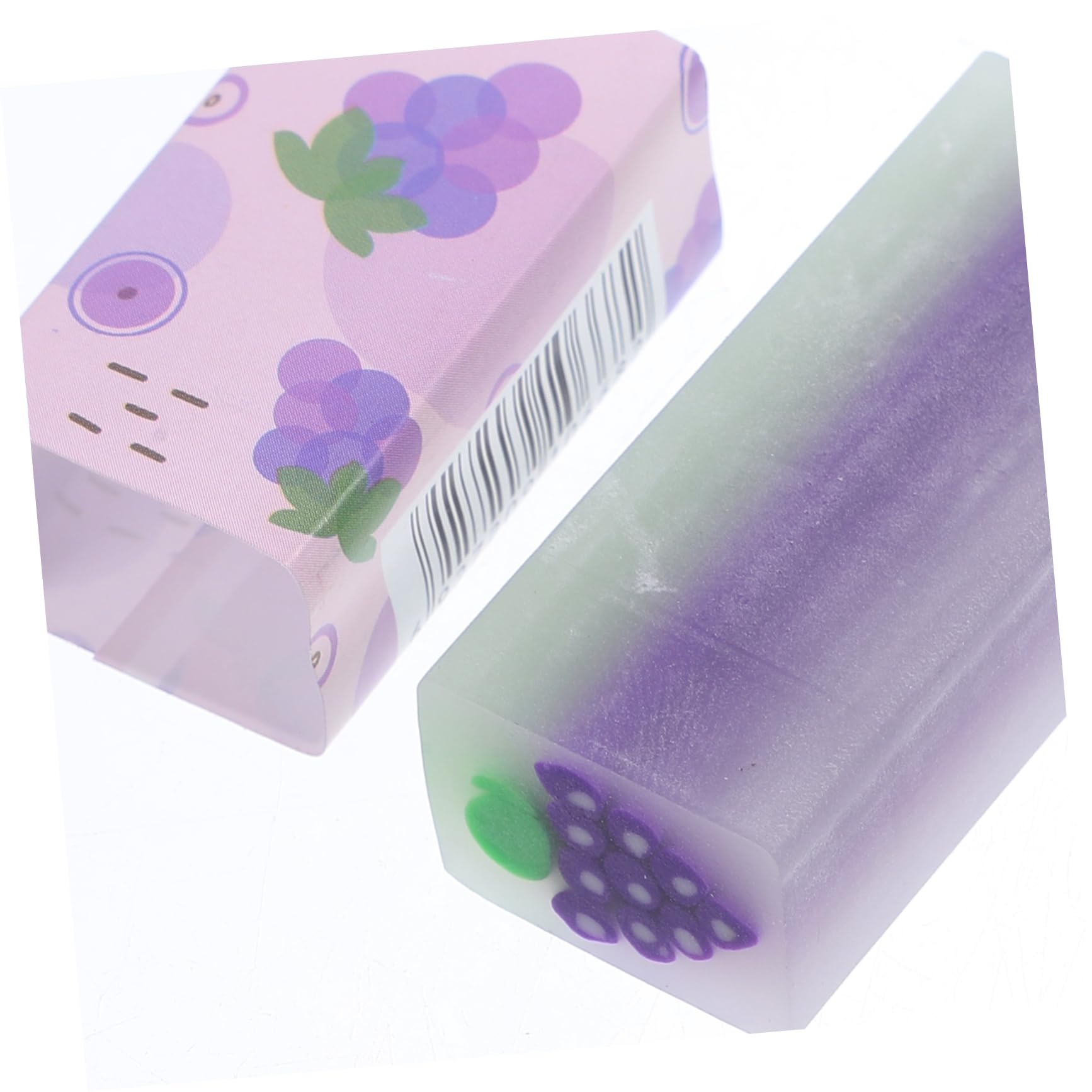Gomme da Cancellare Frutta Profumate 36 Pezzi in Gomma per Bambini