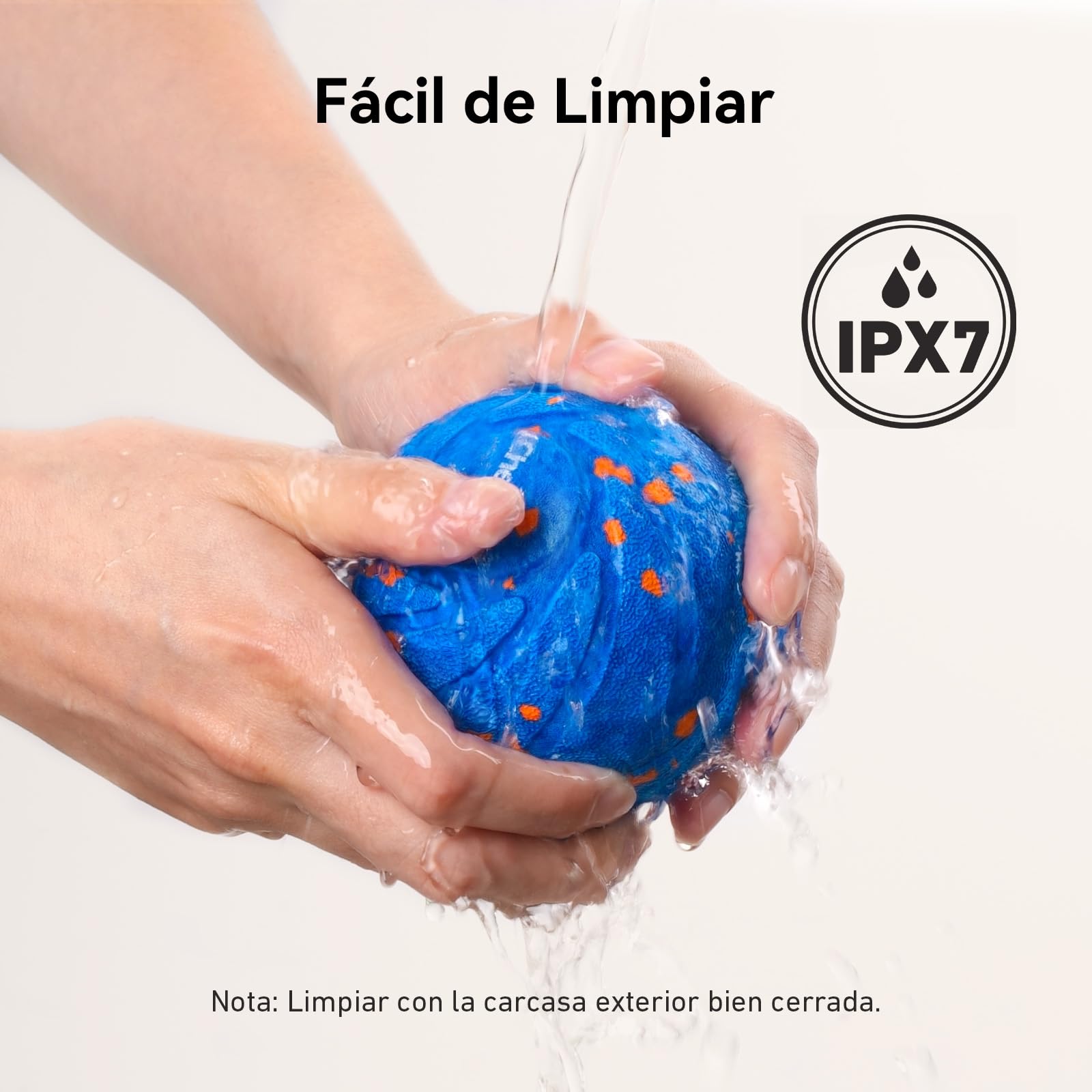 Cheerble Wicked Ball Air - Pelota Interactiva Perro, Automática Juegos para Perros, Juguete Inteligente con 3 Modos Recargable, Regalo de Cumpleaños para Perros Medianos y Grandes - Azul