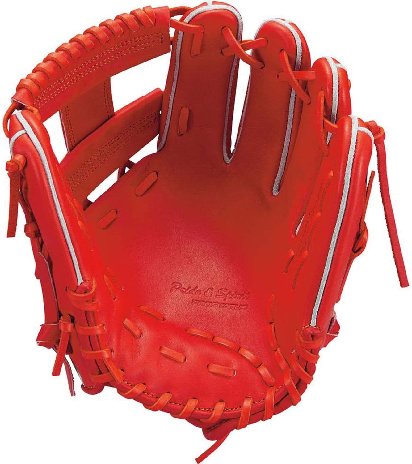 ZETT BPROG766 Hard Baseball Gloves, Second and Short, Pro Status, Imamiya Type, Right Throw, Size: 4, Made in Japan