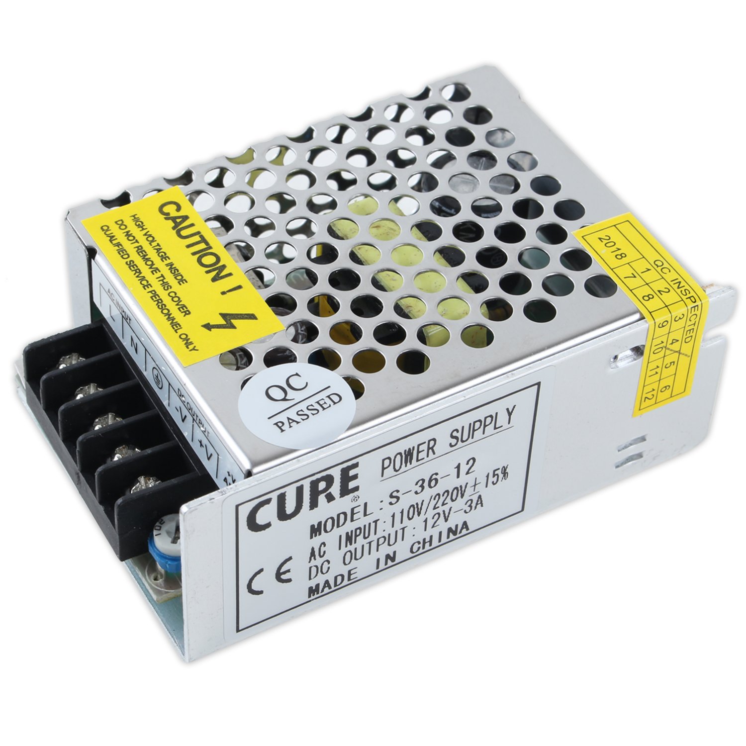 Amazon.co.jp: CURE（キュア） 安定化電源 スイッチング電源 AC DC