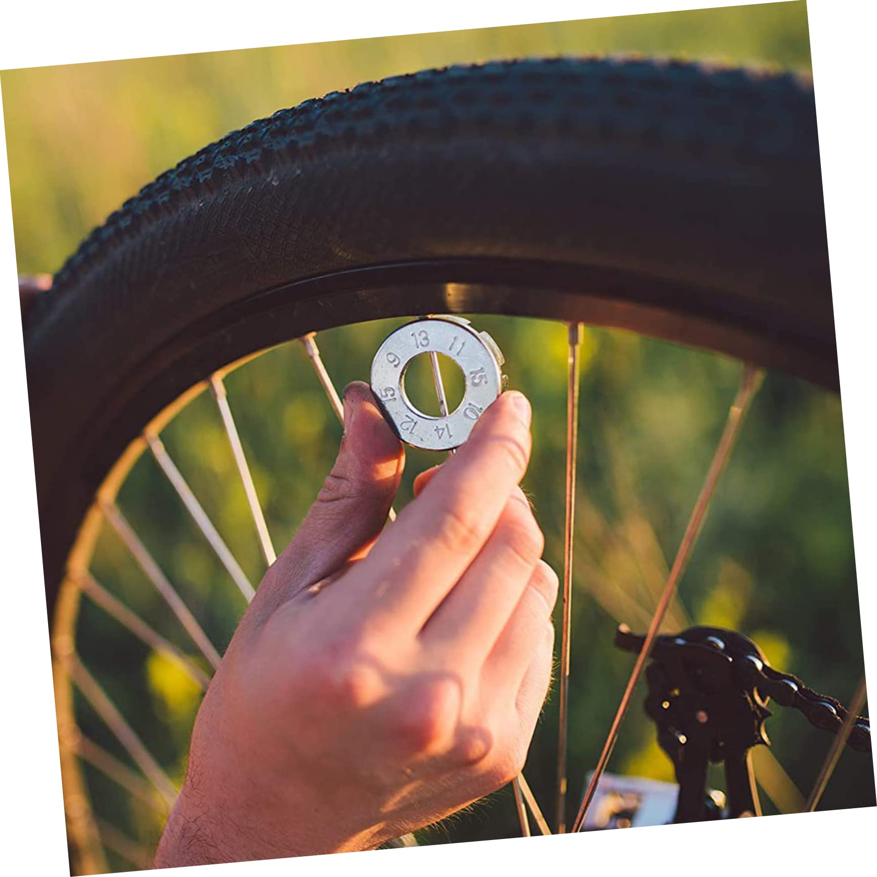 NAMOARLY Essential Cycling Tool 1 Set of Portable Bike Spoke Wrenches for Precise Wheel Alignment