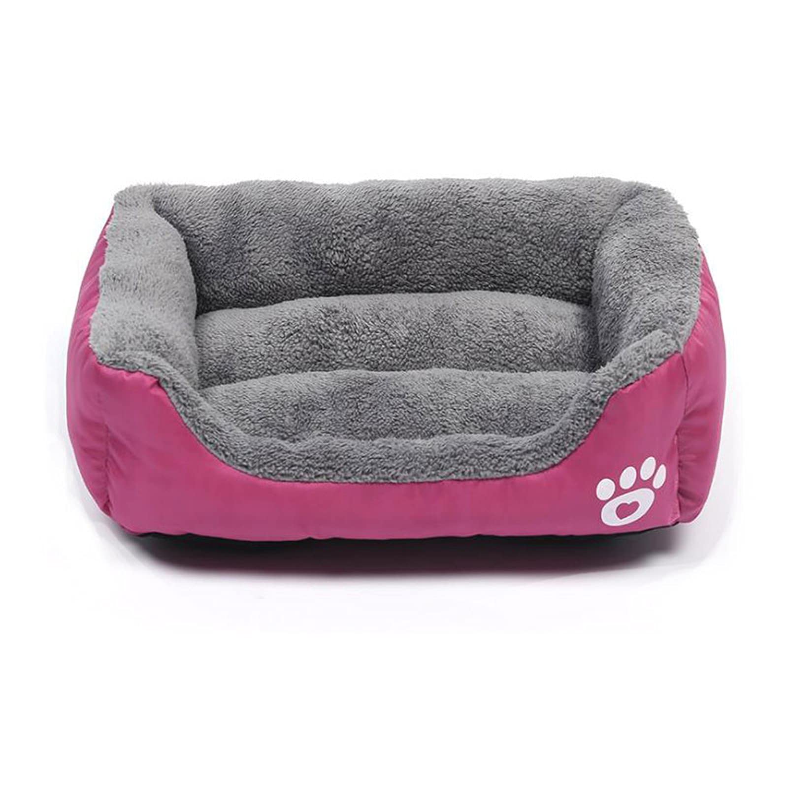 Coussin de litière pour chat en velours isolant thermique et doux