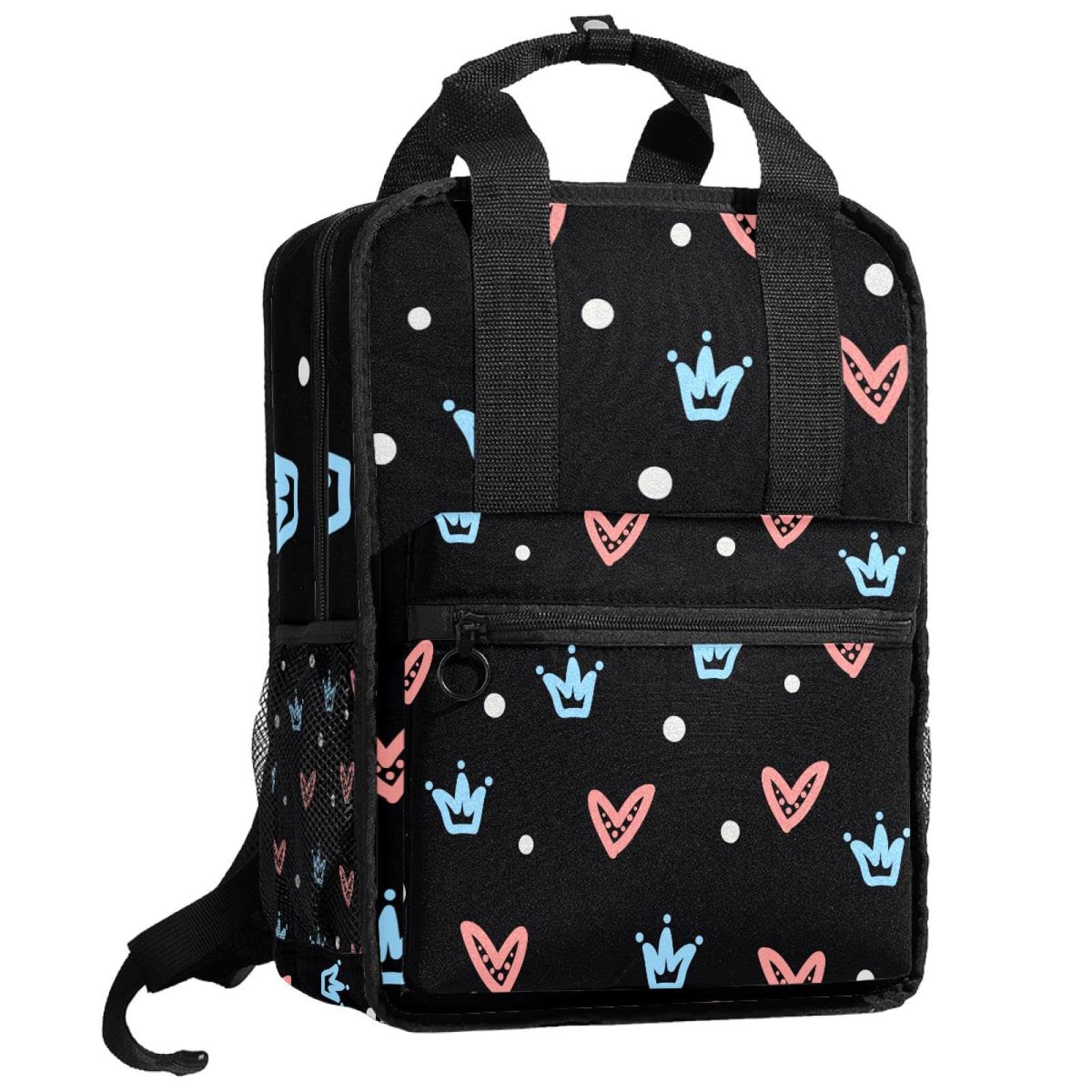 Sac à dos mignon couronne et cœur pour illuminer les journées - 8