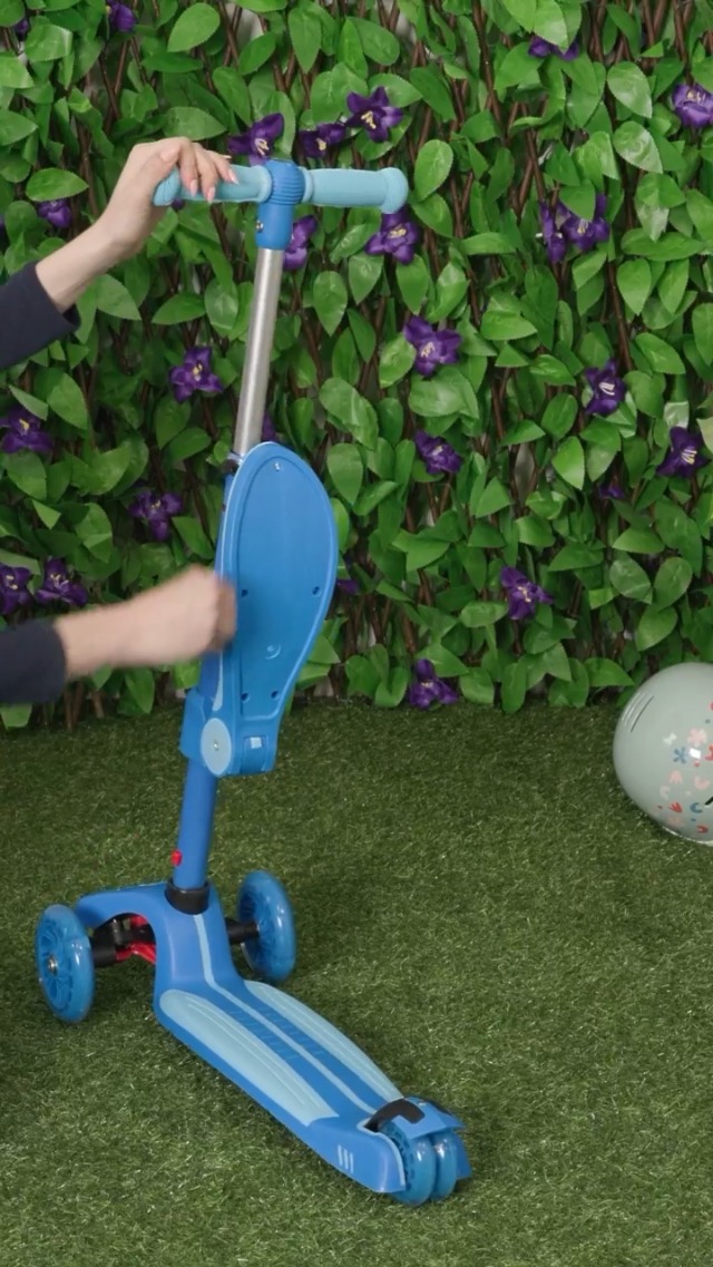 Gotrax KS3 Kids Kick Scooter, LED Lighted Wheels, Adjustable