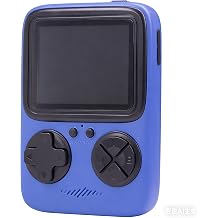 Retro Handheld Games Console, Built-in 289 Video Games,Portable Video Game Console with 2.8 Inch LCD Screen ,Rechargeable Travel Toy Birthday Gift for Boys & Girls Blue