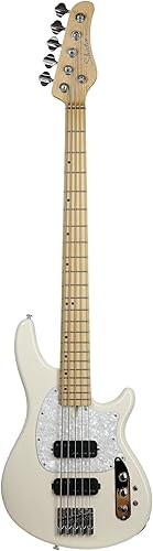 Miniatura 7 de Schecter CV-5 Bajo Guitarra - Marfil