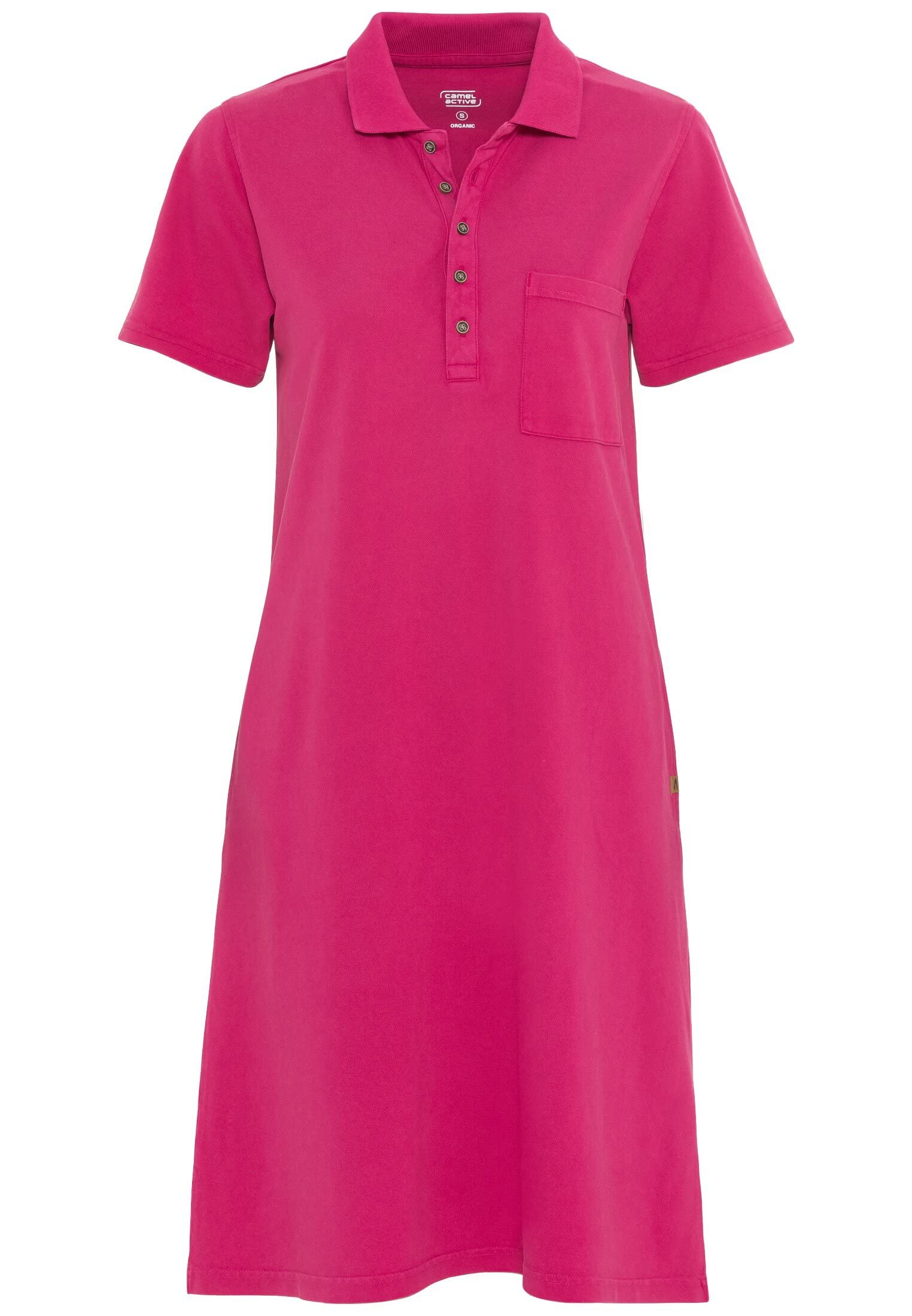 Camel Active Womenswear Women's 391050/7S24 Casual Dress, Piony red, XL