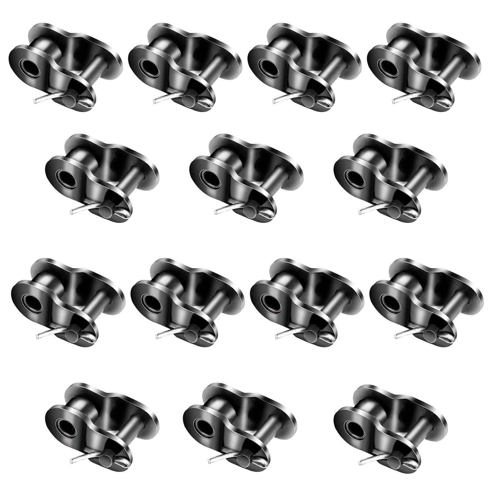 15PCS 420 Chain Half Link Roller Chain Offset Link #420, Half Links, Crank Links