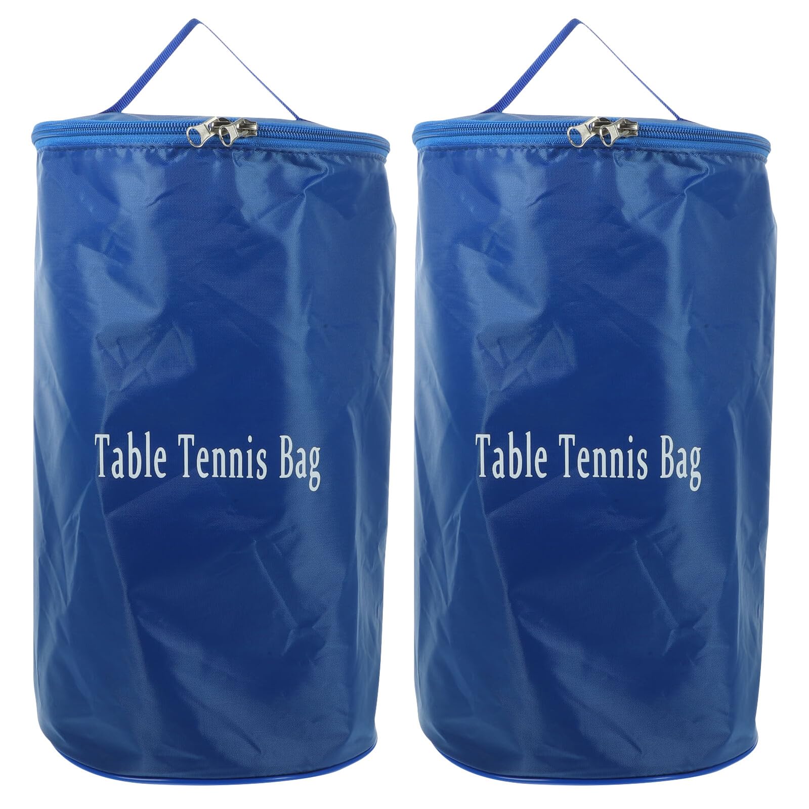 POPETPOP Borsa per Palline da Tennis da Tavolo Oxford Resistente Set da 2 Pezzi con Tasche Multiple Organizer Portatile per Allenamento Tennis da Tavolo Pickleball e Golf per Viaggi