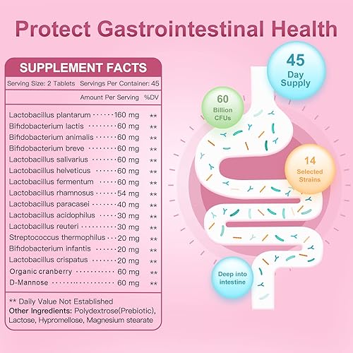 Miniatura 4 de NATURE TARGET Probióticos para mujeres, probióticos para hombres, probióticos para digestivos,Vaginal,Salud de la próstata