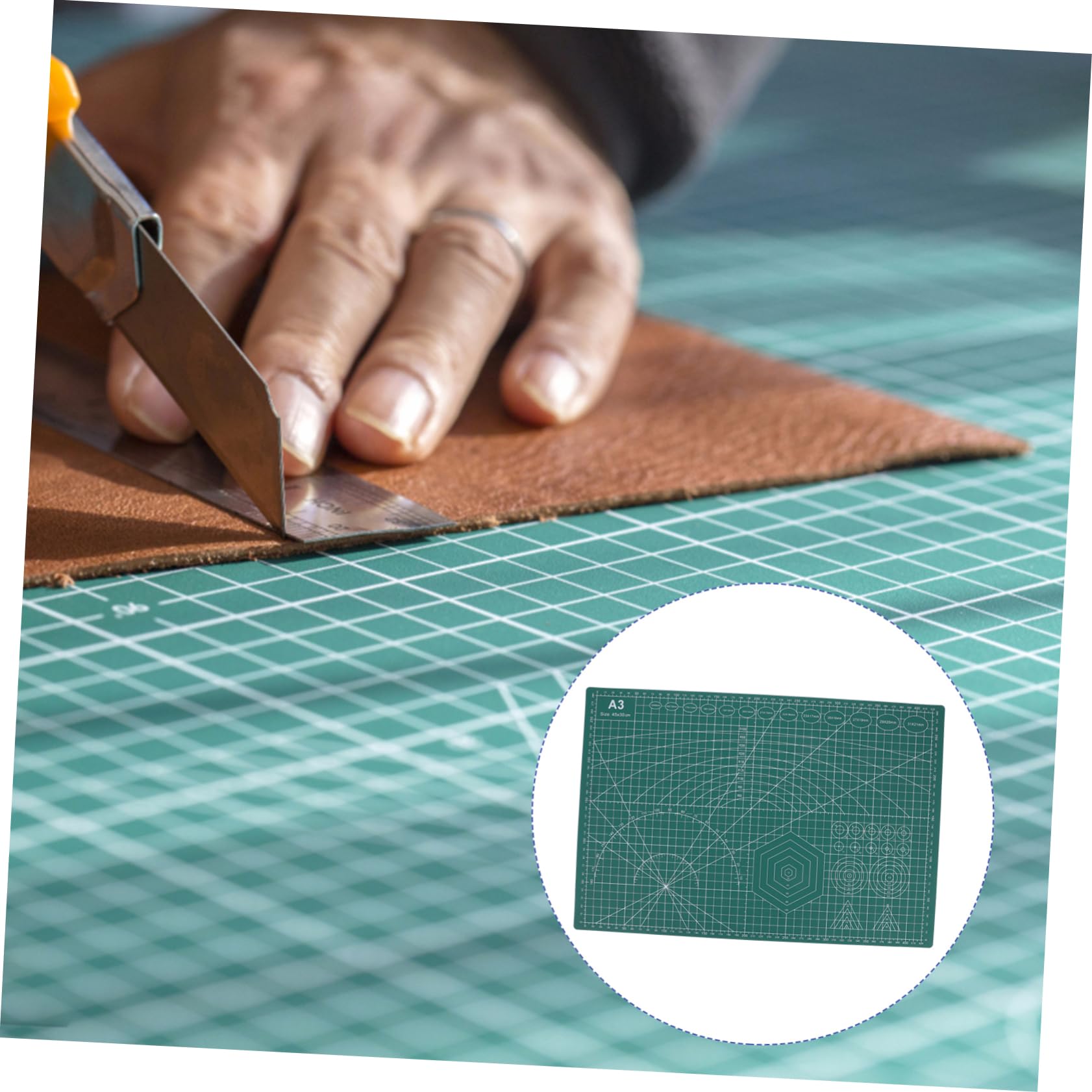 Beatifufu Self-healing Cutting Mat Double-sided A3 Cutting Pad for Craft Projects Hobbyists