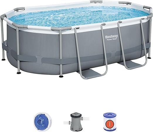 Bestway Power Steel™ Oval Above Ground Pool 305 x 200 cm