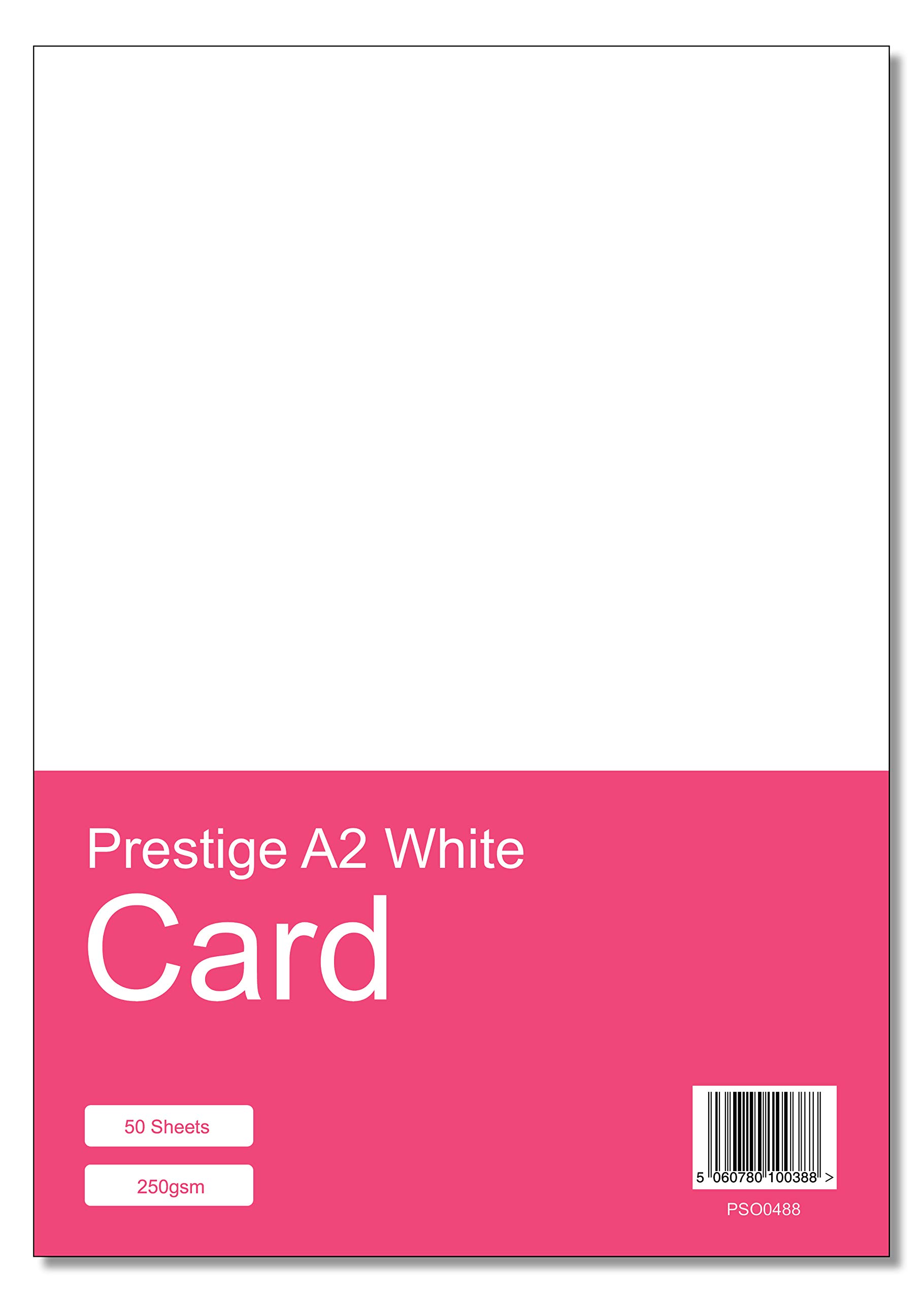 Prestige A2 White Card - 250gsm - 50 Sheets