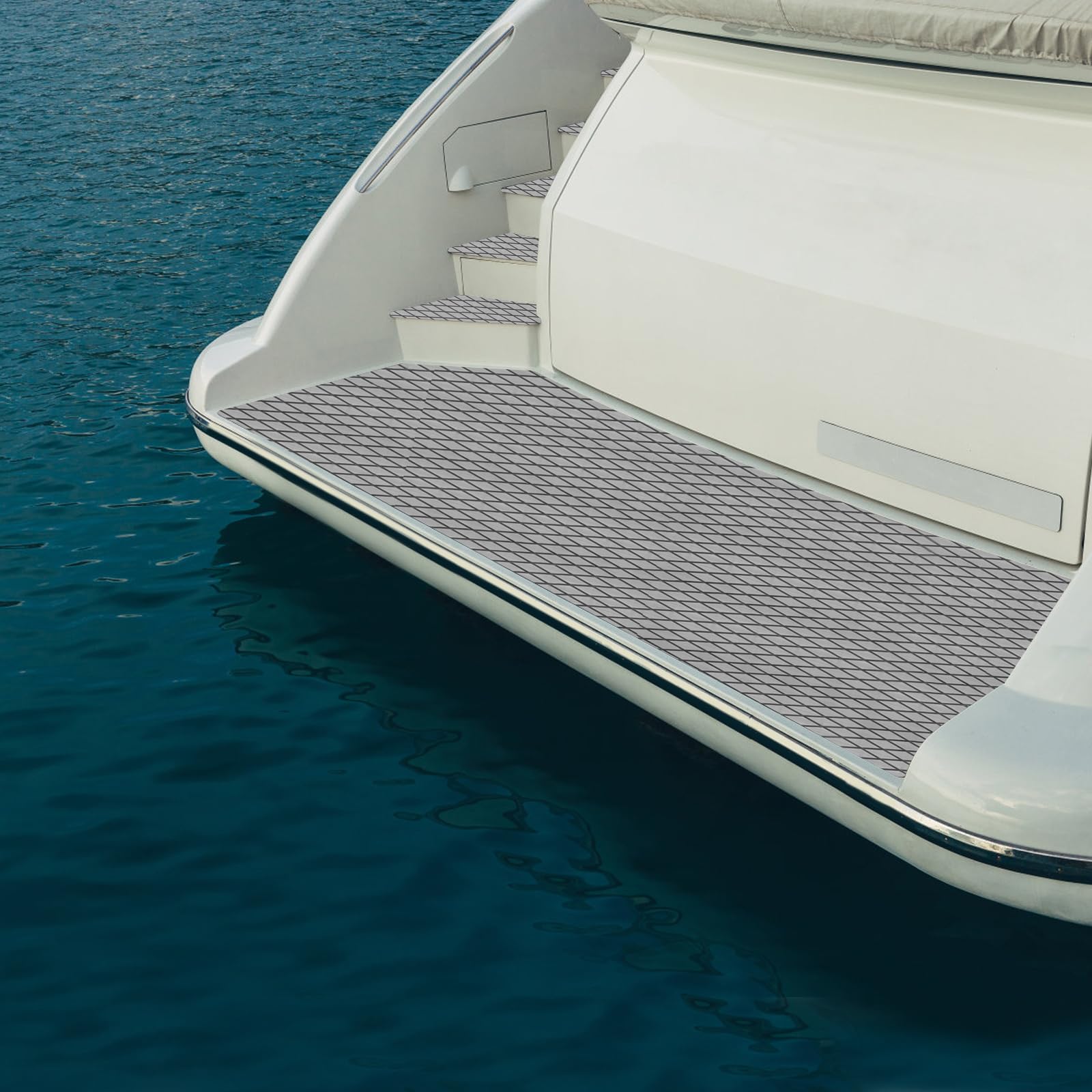Generic Tappetino per barca in gomma e schiuma EVA, antiscivolo, adesivo, per tavole da surf, camper, yacht, kayak