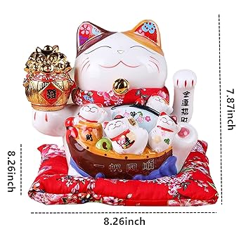 イタリア製　セラミック置物　猫 Amazon.co.jp: JAnjiaLxY セラミックねこの置物 かわいい ネコ