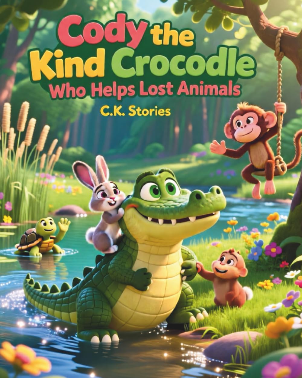 Cody the Kind Crocodile Who Helps Lost Animals: A Heartwarming Story About Kindness and Helping Others for Kids Ages 3–8