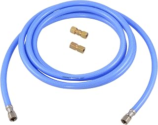 Eastman Flexible PVC Ice Maker Supply Line Kit, 1/4 Inch Compression x 1/4 Inch Compression, 5 Foot, 60489