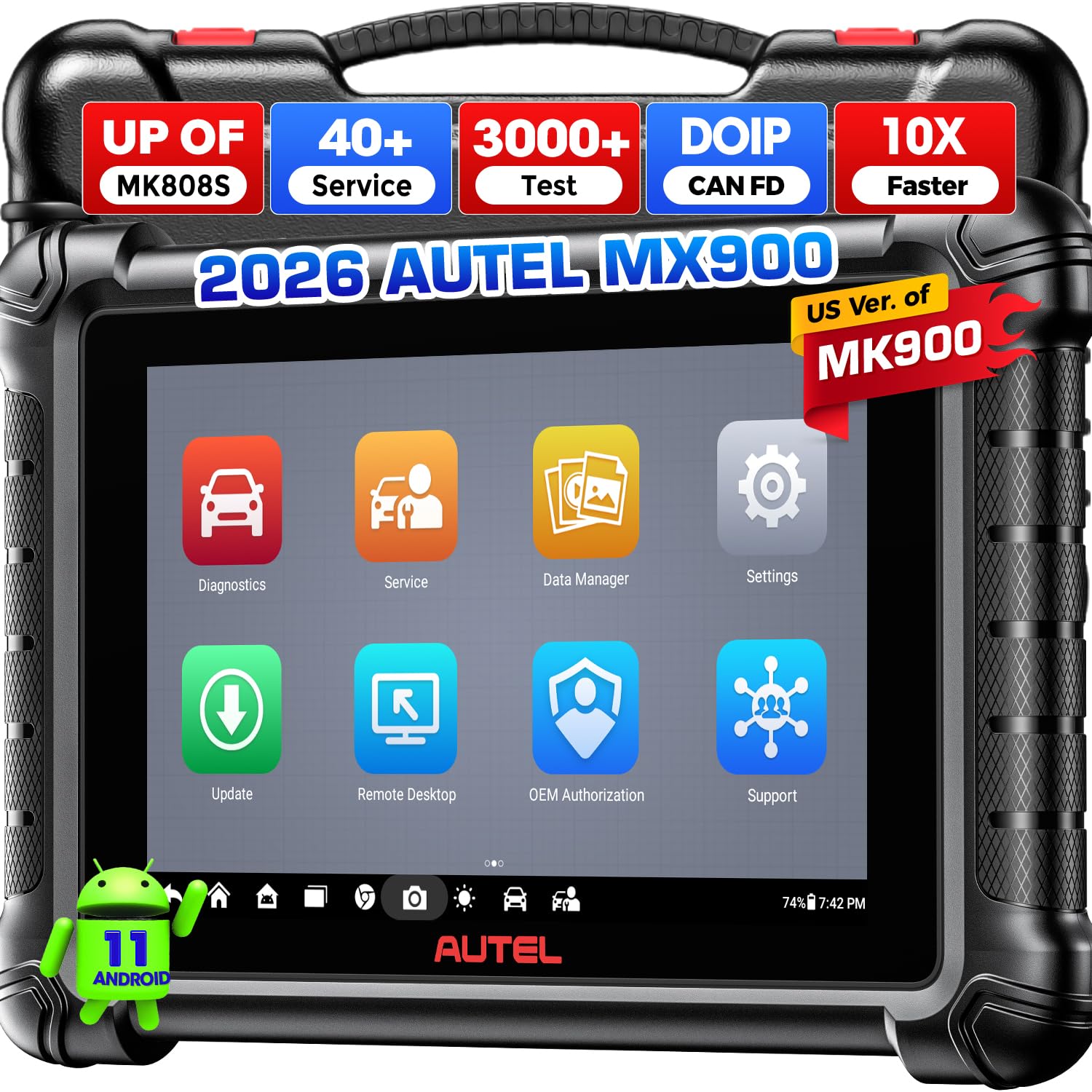 Amazon.com: Autel Scanner MaxiCheck MX900, 2026 Bidirectional OBD2