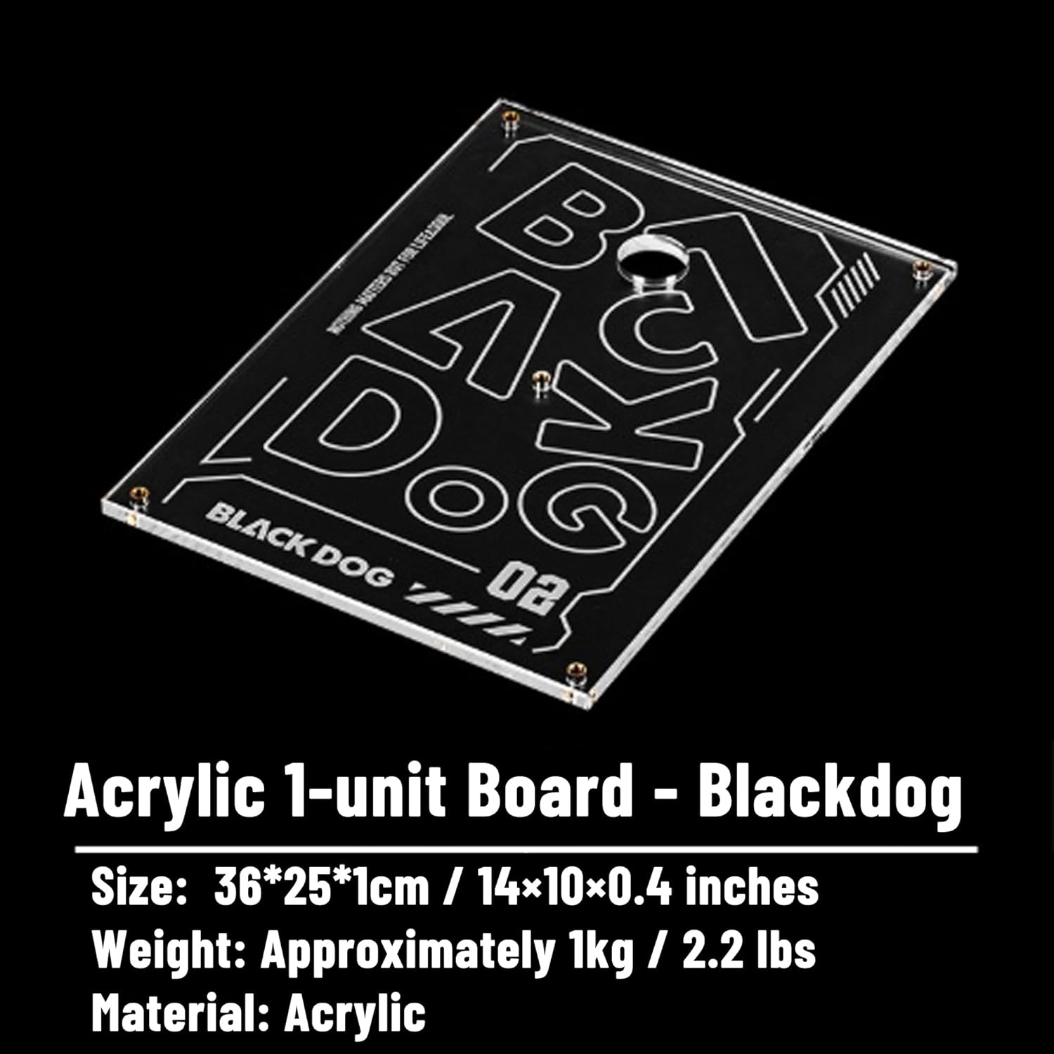 Blackdog IGT Table with Adjustable Leg - 5 Half Unit and 2 One Unit Board Portable Folding Camping Table, IGT Table Accessories for Outdoor Cook, Car Camp, Backyard BBQ