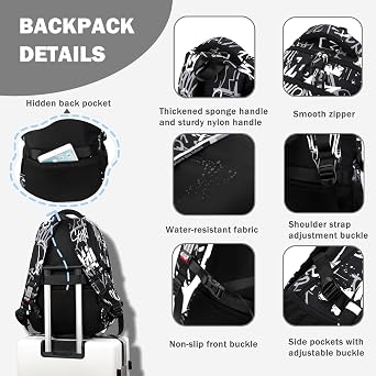 Childrens Backpacks for Boys, Elementary Middle School Bags for Teens, Boys Casual Bookbags Travel Daypack
