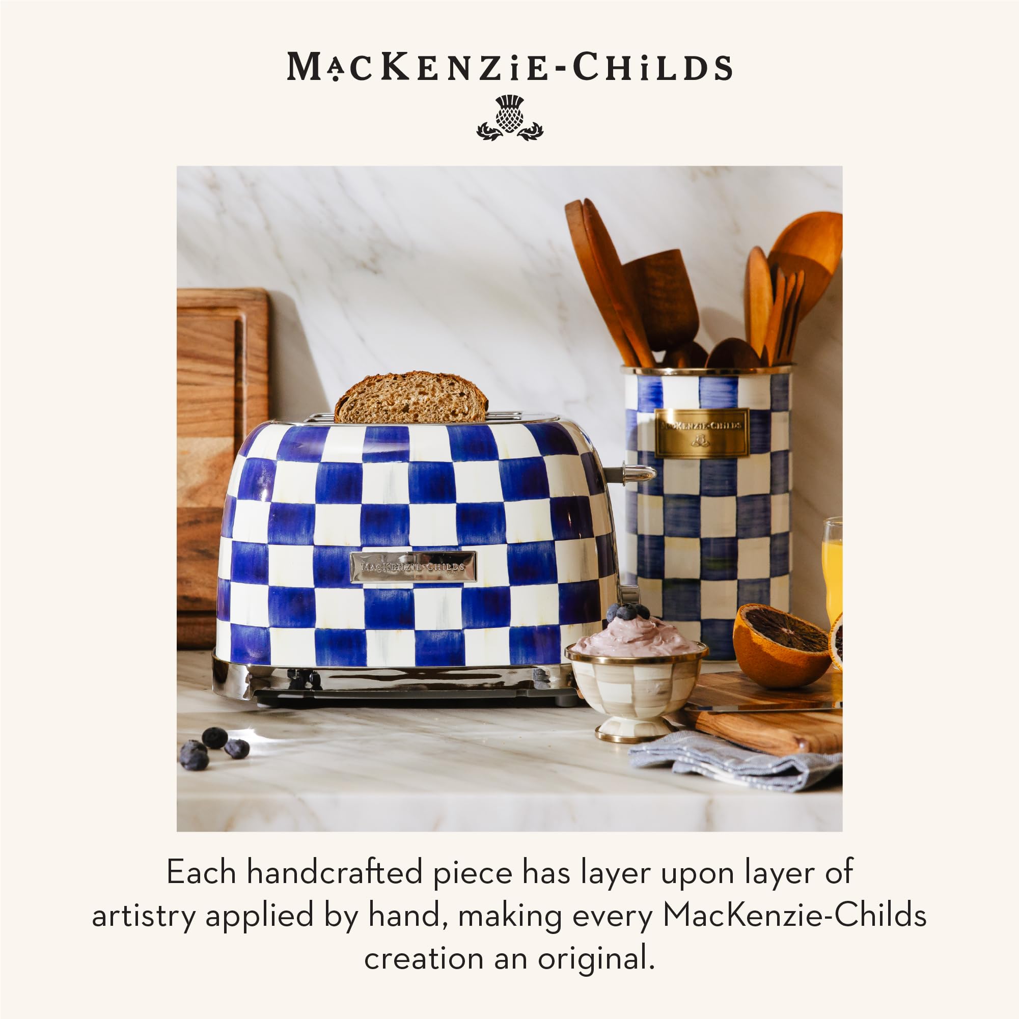 Amazon.com: MacKenzie-Childs: Royal Check
