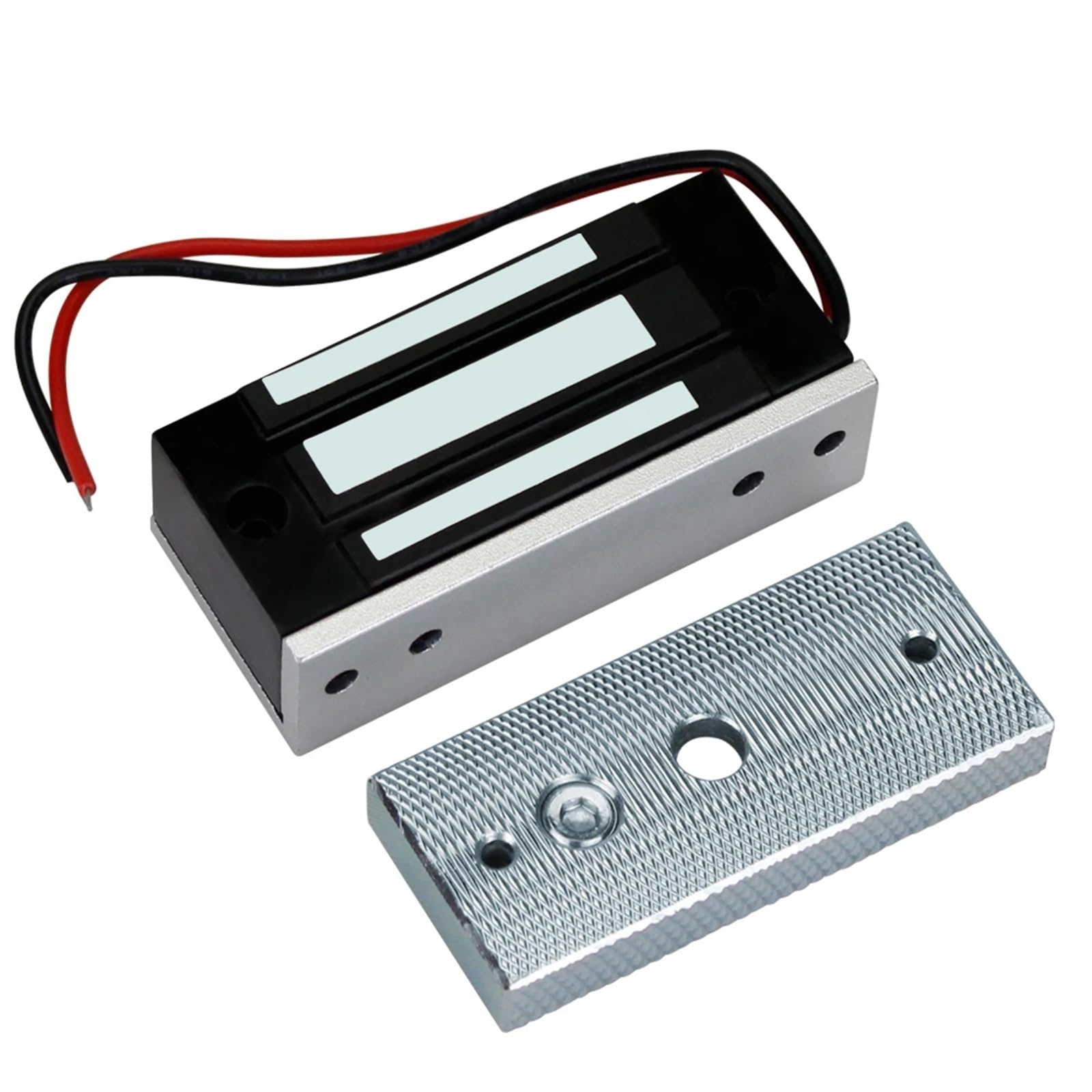 Zamek elektromagnetyczny 60KG 12V elektroniczny elektryczny zamek magnetyczny szafka Mini zamki do drzwi 132lbs siła trzymania dla dostępu wejścia dla Bezpieczeństwa Elektrycznego