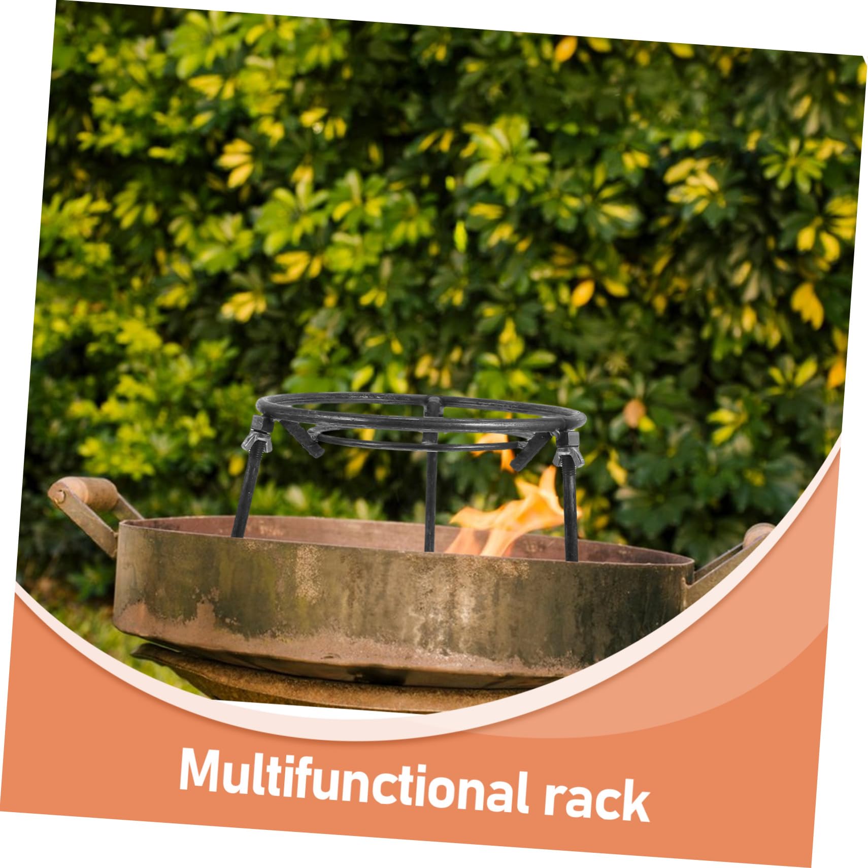 TOYANDONA Barbecue Pour Support De Cuisson Extérieur Trépied Pour Réchaud Adapté Pour Camping Et Pique- Équipement De Cuisson Polyvalent