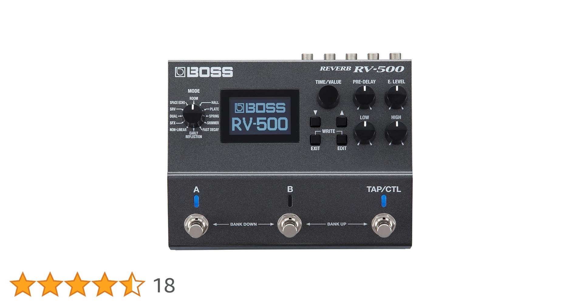 Amazon | BOSS RV-500 リバーブ エフェクター | ディレイ・リバーブ