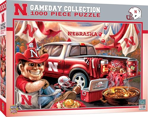 Vista 8 de MasterPieces NCAA Gameday Puzzles Collection Wisconsin NCAA Gameday Collection rompecabezas de 1000 piezas, 19.25 x 26.75 pulgadas