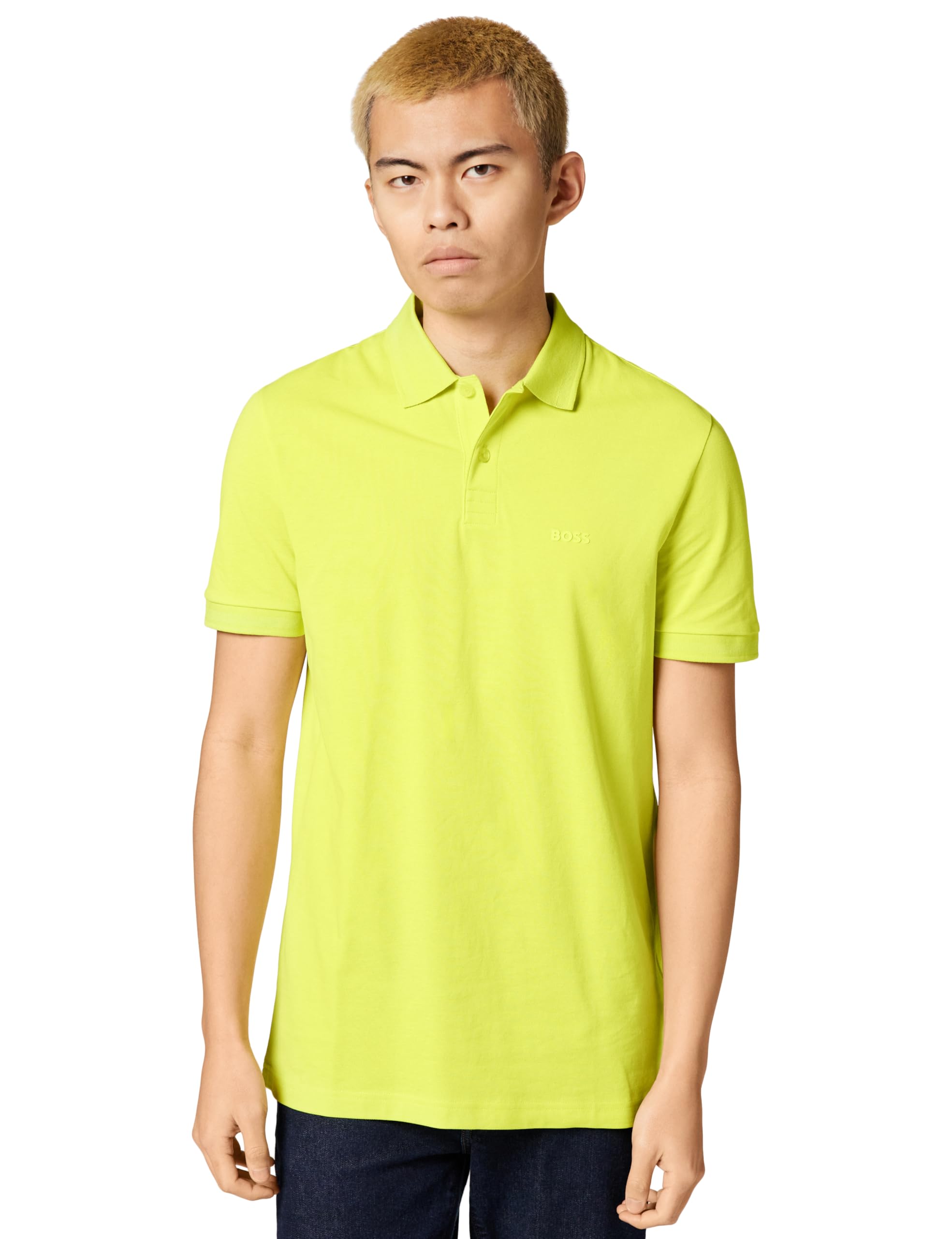 BOSS Men's Pio 1 Polo, 732bright Yellow, M
