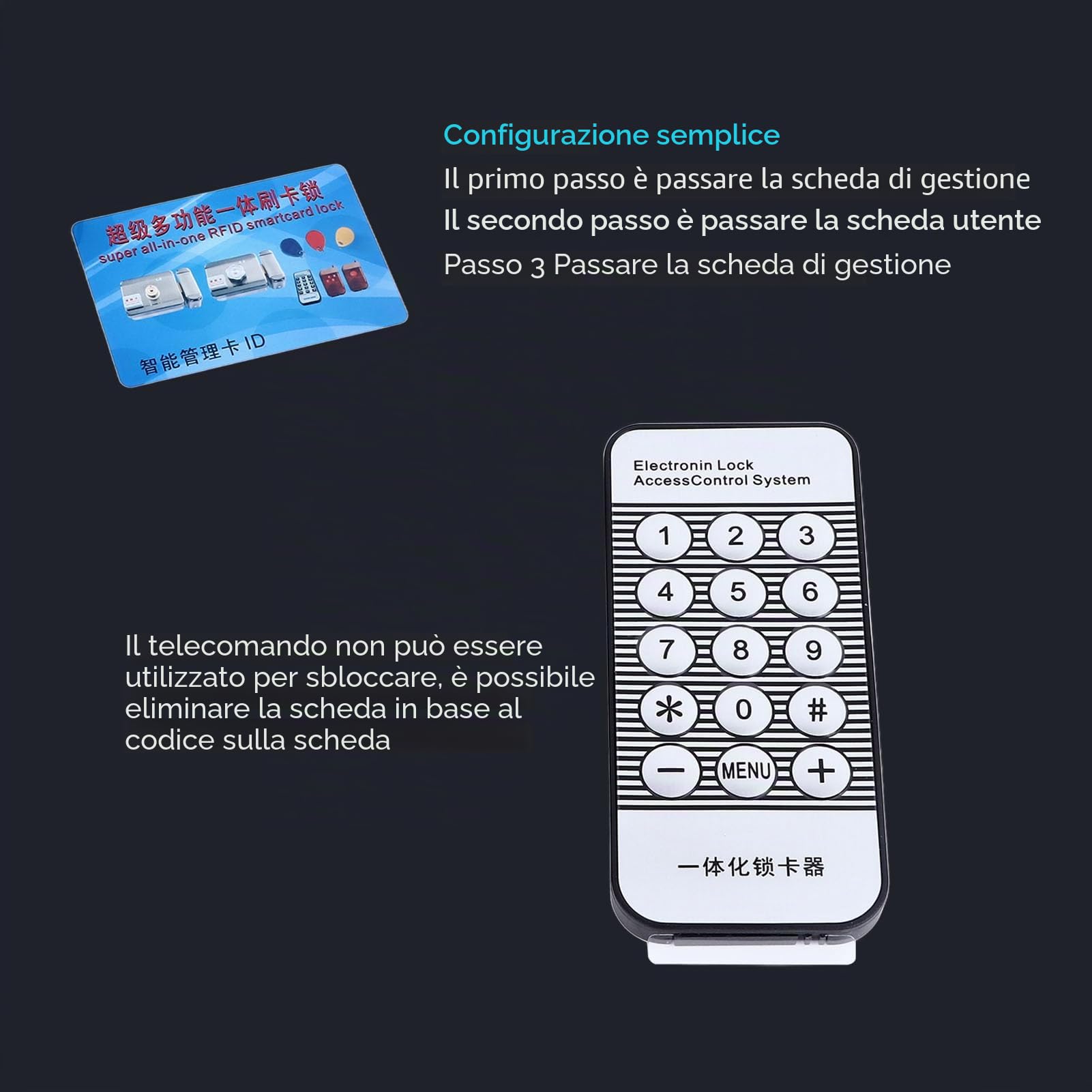 Serratura Elettrica Elettronica per Porta Esterna, Magnetico e Infrarossi, Installazione Senza Fili, 88mm, Smart e Silenziosa - Sicurezza Elevata per Casa e Ufficio